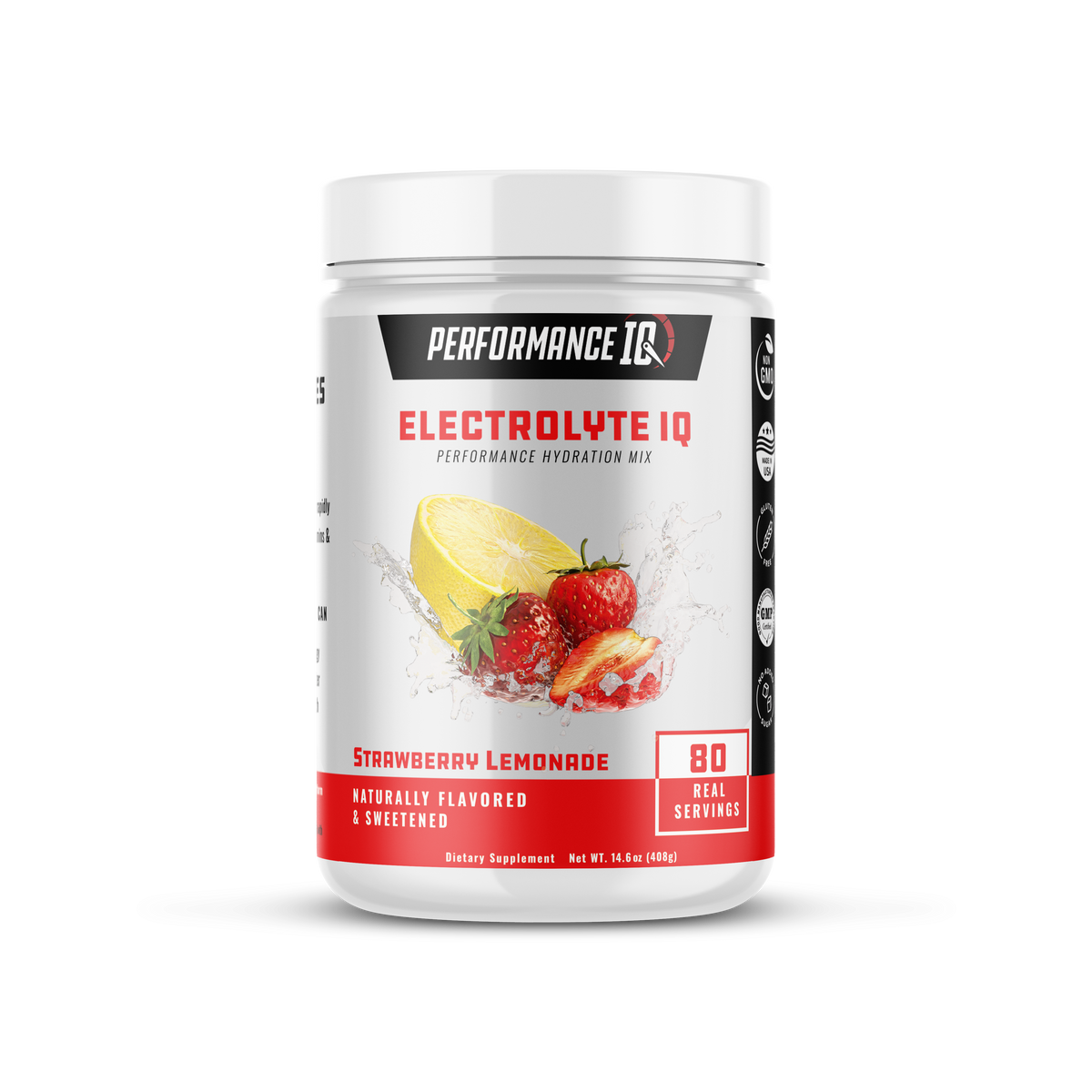 Iride Electrolyte MX Supplement - Strawberry Lemonade - Risk Racing Strawberry Lemonade / 100 Serving Bag (400 Grams)