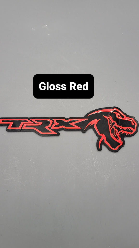 T-Rex Tailgate acrylic badge (single badge)
